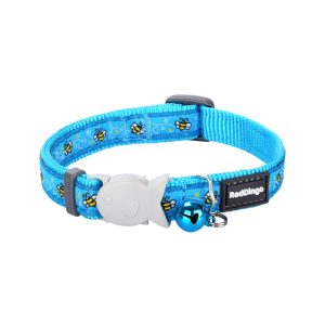 RedDingo Cat Collier Design turquoise XS abeilles turquoises 12mm x 20-32cm