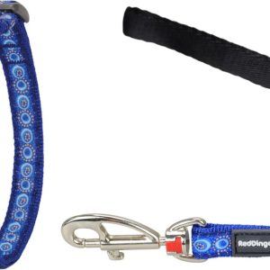 RD Cat Harnais&laisse Cosmos bleu f. XS 12 Col 21-35cm corps 27-48cm laisse 1.2m