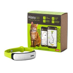 Kippy Cat GPS - grün GPS-Ortungsgerät für Katzen, 38g
