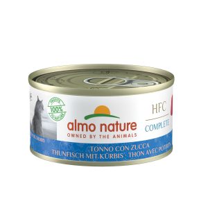 Almo HFC Complete Ad. thon&courge 70g Aliment complet pour chats,en boite