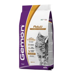 Gemon Cat Adult Chicken&Turkey 2kg Aliment Sec- poulet&dinde- chat