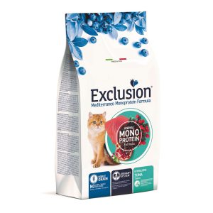 Exclusion Cat Thon stérilisé 300g MEDITERRANEO Monoprotéine SÈCHE