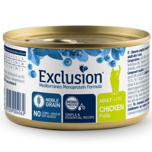 Exclusion Cat Adult Poulet 85g MEDITERRANEO Monoprotein WET - humide