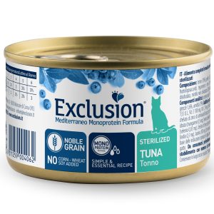 Exclusion Cat Sterilized Thon 85g MEDITERRANEO Monoprotein WET - humide