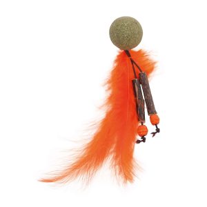 M-Pets Jouet pour chat Bugbear orange 11,5 x 3 x 3 cm