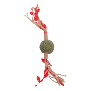 M-Pets Jouet pour chat Branch, rouge 18 x 3 x 3 cm