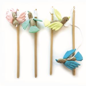 M-Pets Baguette magique pour chat Bird H-35 cm