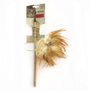 M-Pets Baguette magique pour chat, plume H = 35,5 cm
